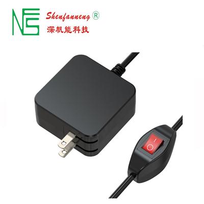 深帆能-12V2A 方形折疊式電源适配器